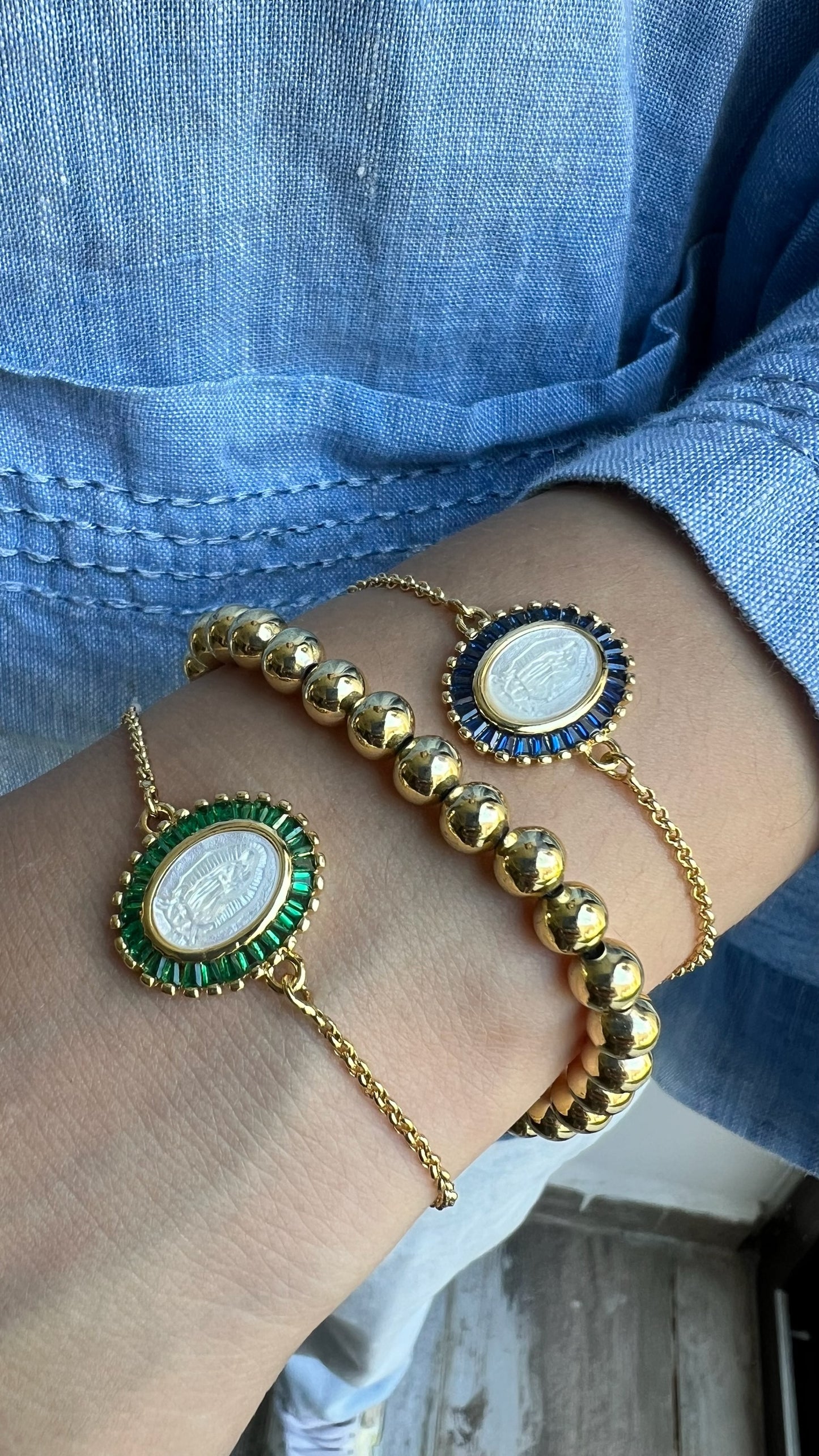 Pulseras Virgen de Guadalupe